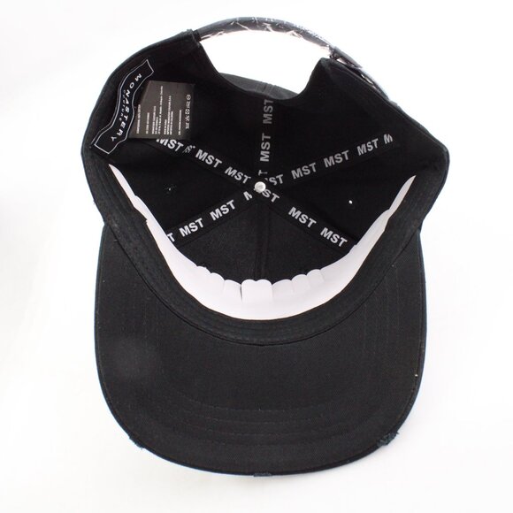 Black and Gold Men's Hat - Picture 7 of 13